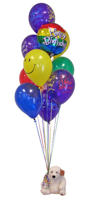  zmir iek online iek siparii  Sevdiklerinize 17 adet uan balon demeti yollayin.