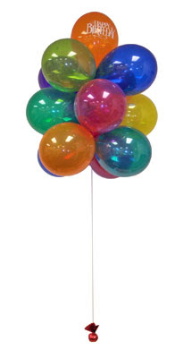  zmir hediye sevgilime hediye iek  Sevdiklerinize 17 adet uan balon demeti yollayin.